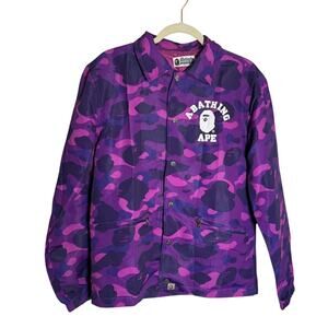 BAPE A Bathing Ape Camo Jacket Men's Sz. M